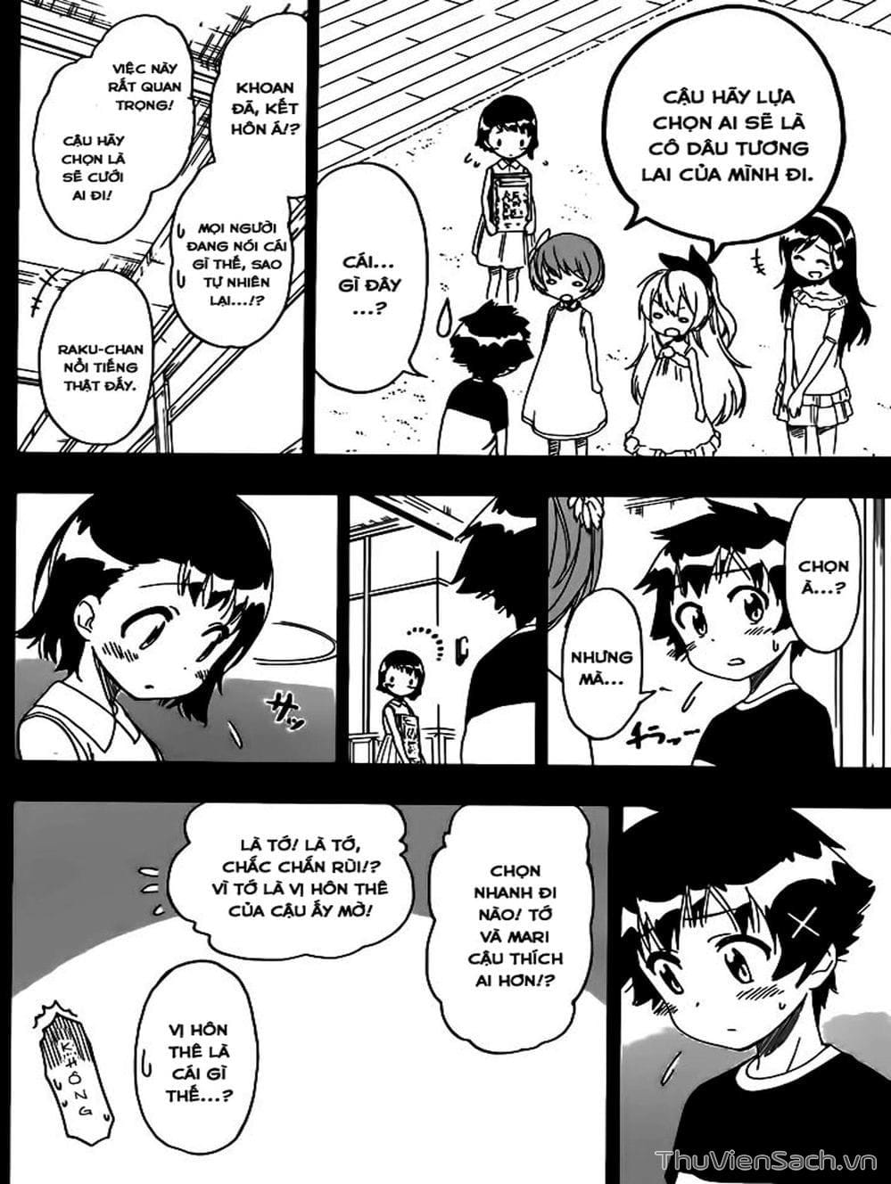 Truyện Tranh Tình Yêu Giả Tạo - Nisekoi trang 8