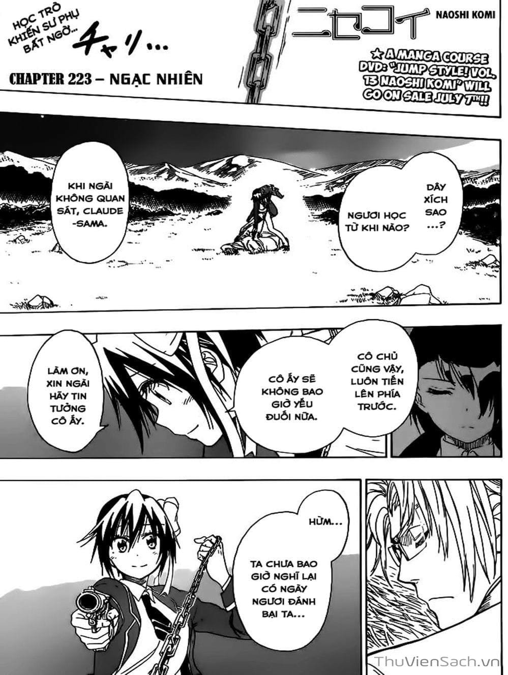 Truyện Tranh Tình Yêu Giả Tạo - Nisekoi trang 8