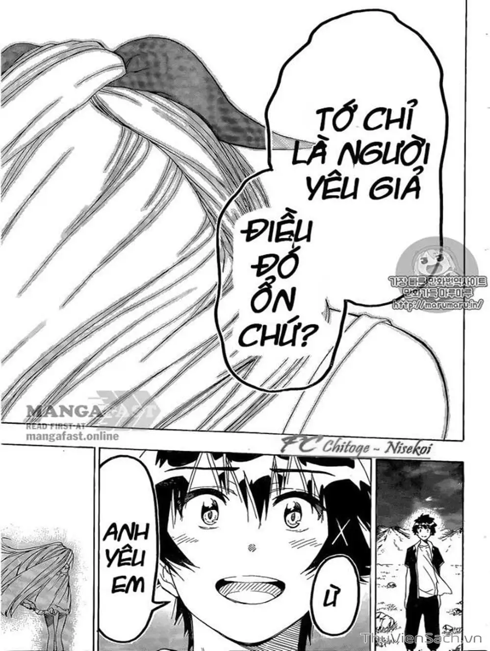 Truyện Tranh Tình Yêu Giả Tạo - Nisekoi trang 8