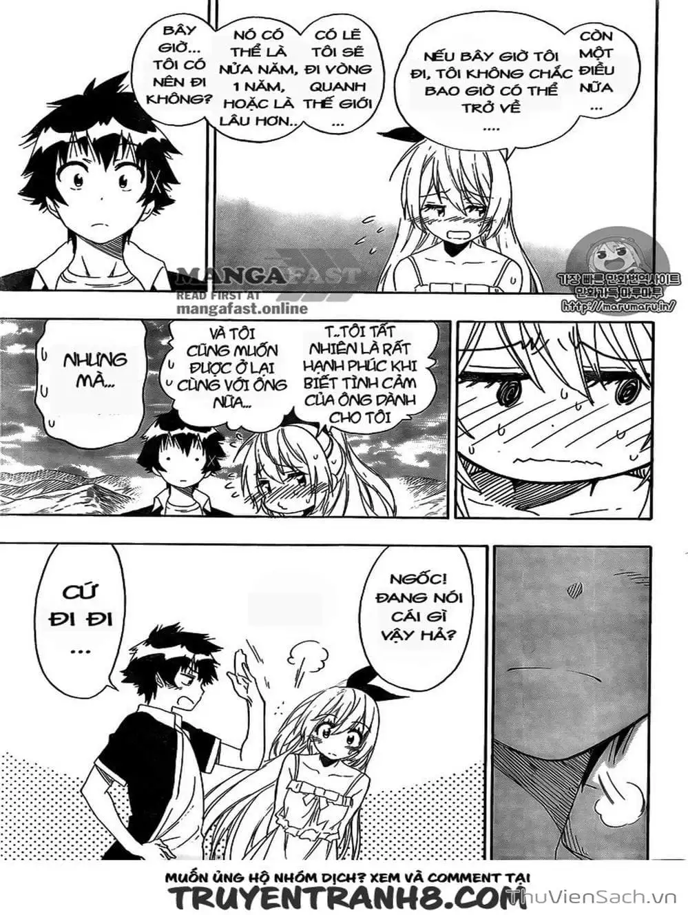 Truyện Tranh Tình Yêu Giả Tạo - Nisekoi trang 8