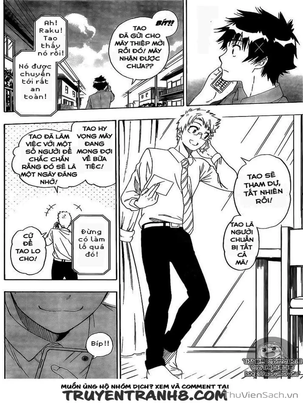 Truyện Tranh Tình Yêu Giả Tạo - Nisekoi trang 8