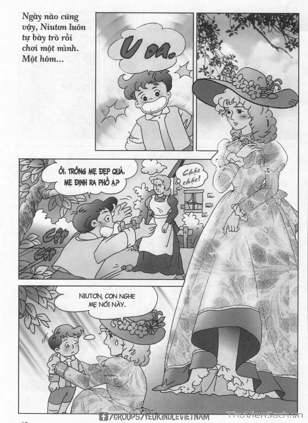 Truyện Tranh Danh Nhân Thế Giới - Niuton trang 2