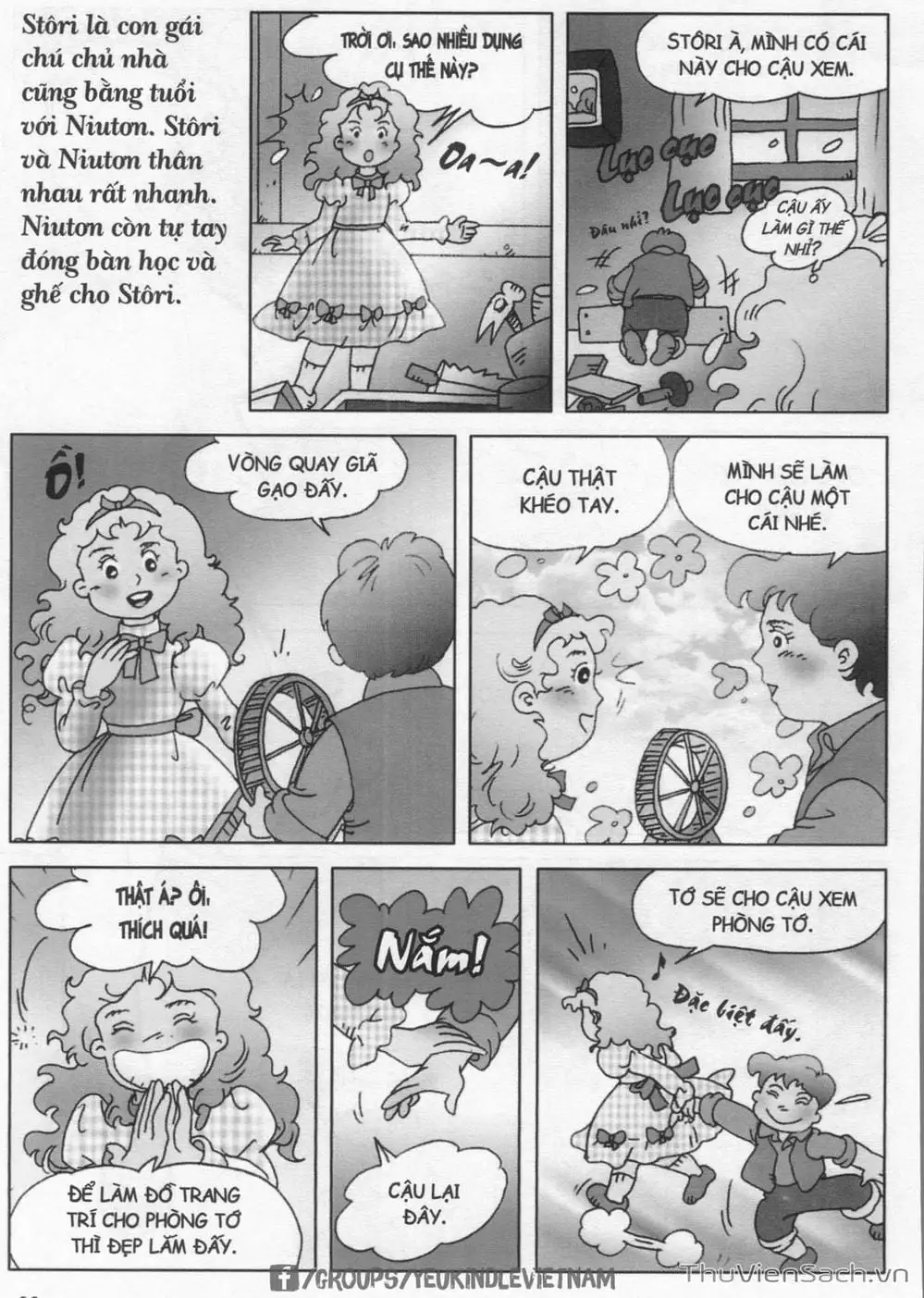 Truyện Tranh Danh Nhân Thế Giới - Niuton trang 2