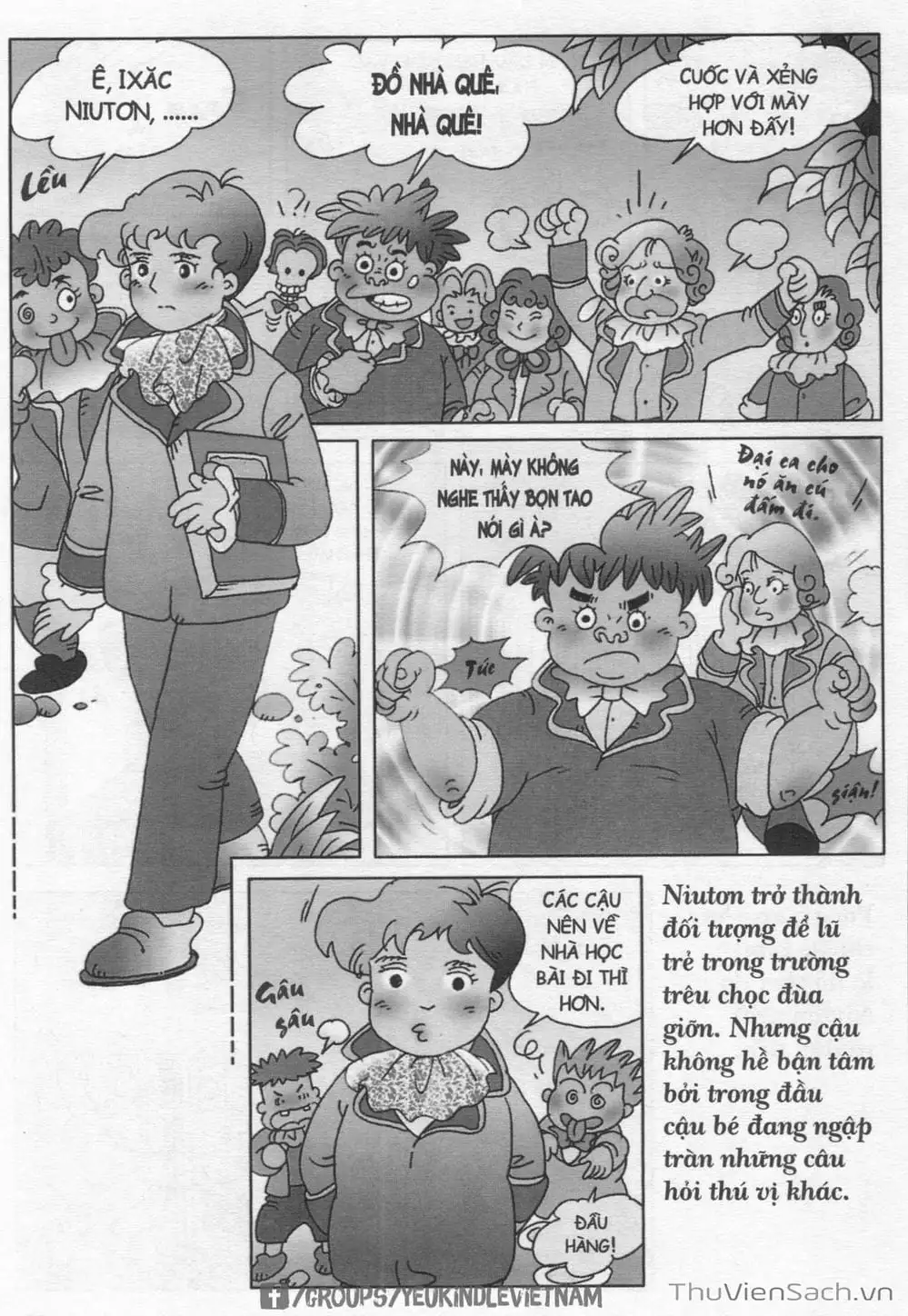 Truyện Tranh Danh Nhân Thế Giới - Niuton trang 2