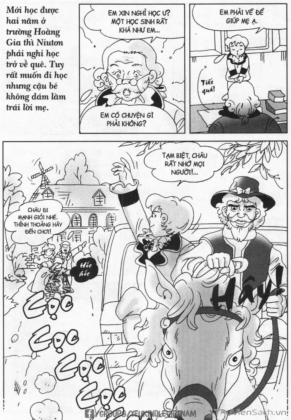 Truyện Tranh Danh Nhân Thế Giới - Niuton trang 2