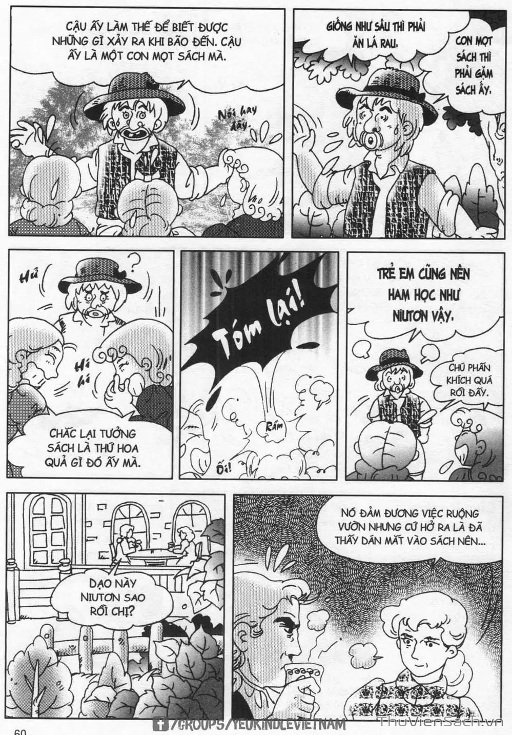 Truyện Tranh Danh Nhân Thế Giới - Niuton trang 2