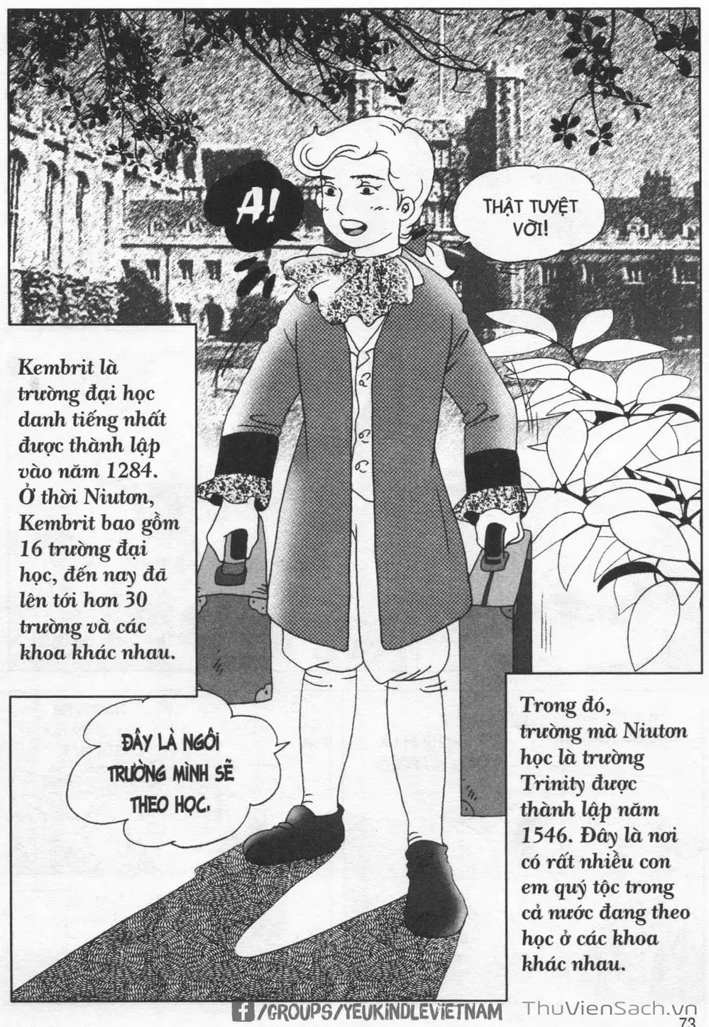 Truyện Tranh Danh Nhân Thế Giới - Niuton trang 2
