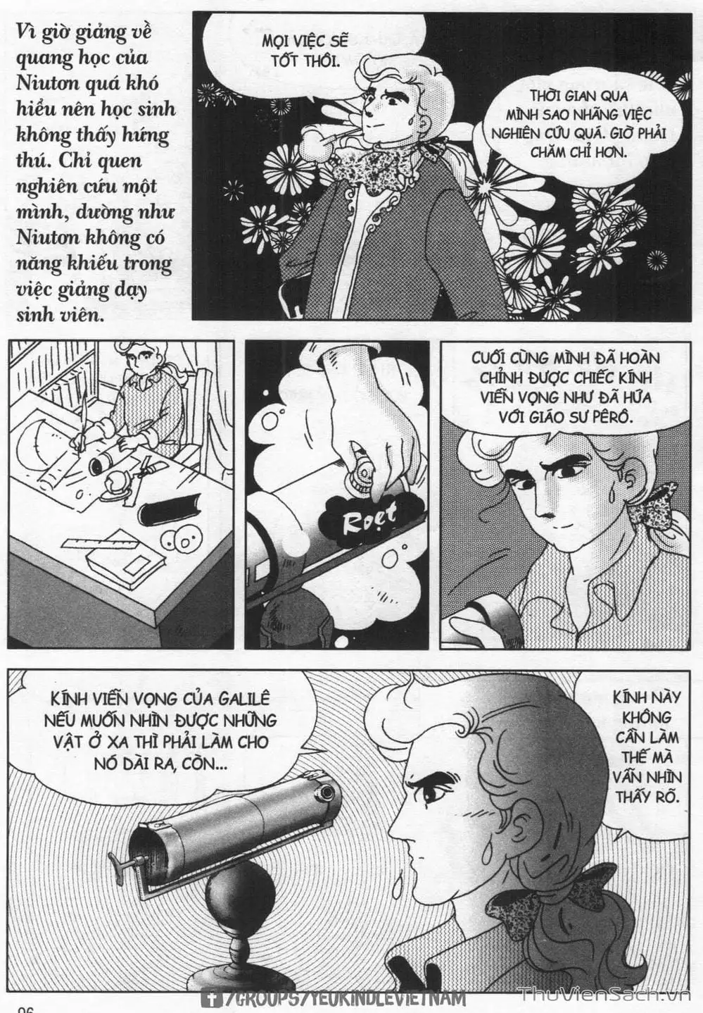 Truyện Tranh Danh Nhân Thế Giới - Niuton trang 2