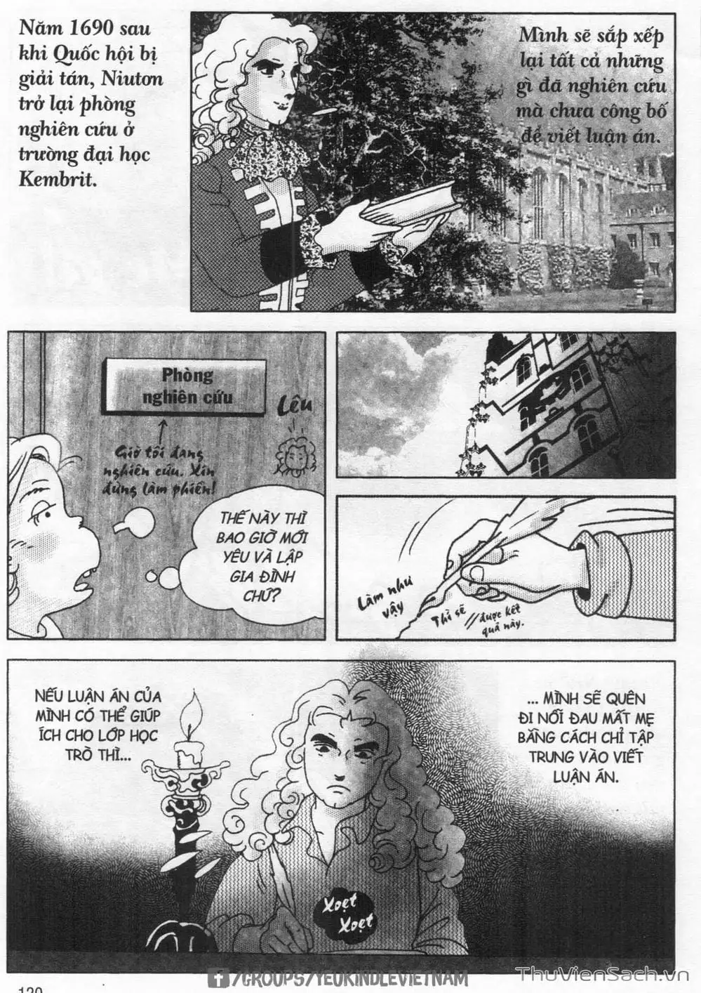 Truyện Tranh Danh Nhân Thế Giới - Niuton trang 2