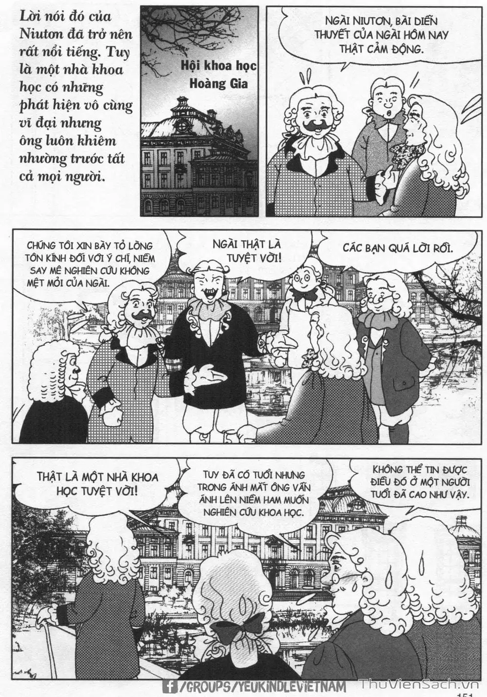 Truyện Tranh Danh Nhân Thế Giới - Niuton trang 2