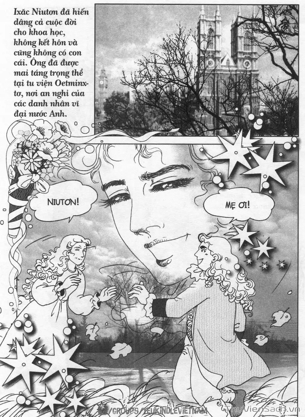 Truyện Tranh Danh Nhân Thế Giới - Niuton trang 2
