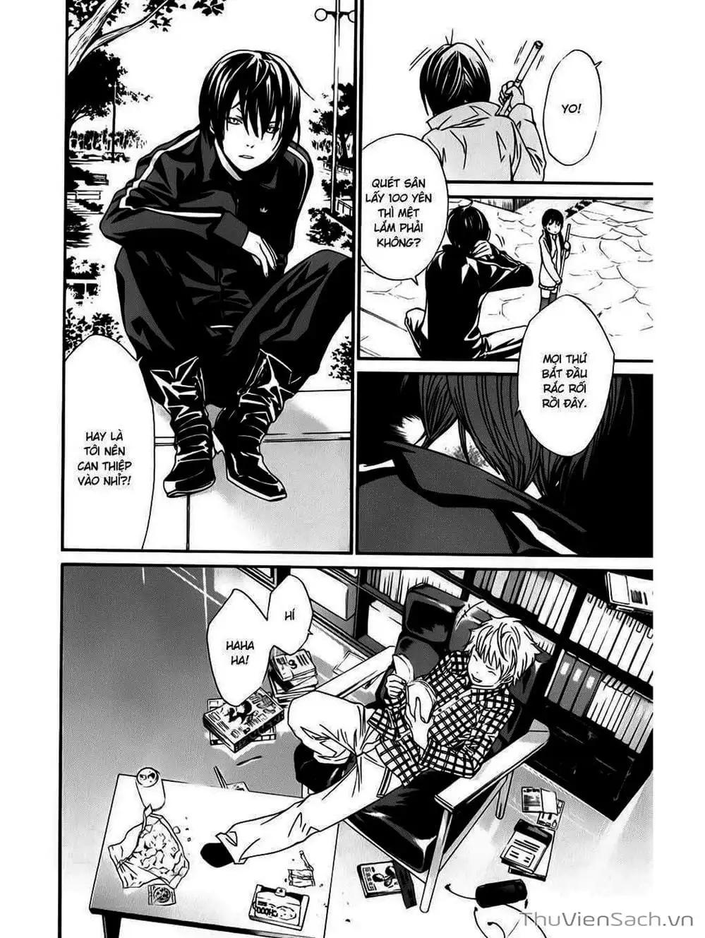 Truyện Tranh Vị Thần Lang Thang - Noragami trang 5