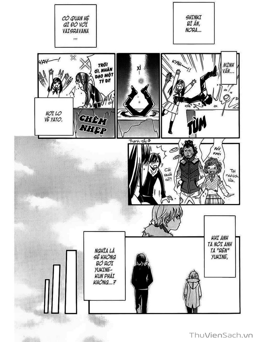 Truyện Tranh Vị Thần Lang Thang - Noragami trang 5