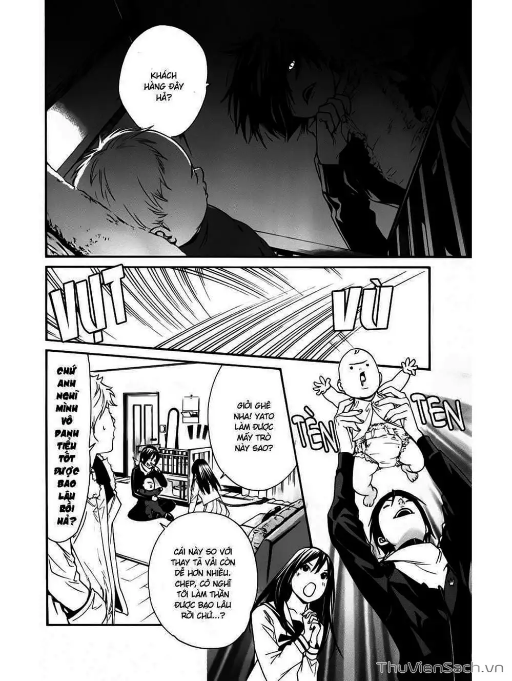 Truyện Tranh Vị Thần Lang Thang - Noragami trang 5