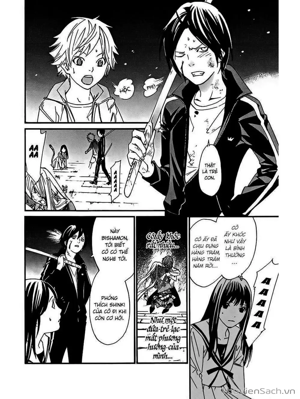 Truyện Tranh Vị Thần Lang Thang - Noragami trang 5