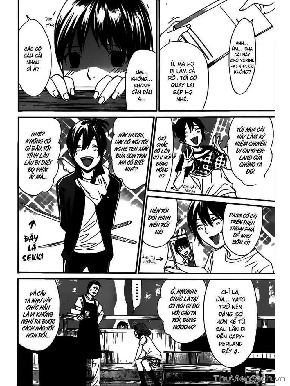 Truyện Tranh Vị Thần Lang Thang - Noragami trang 5