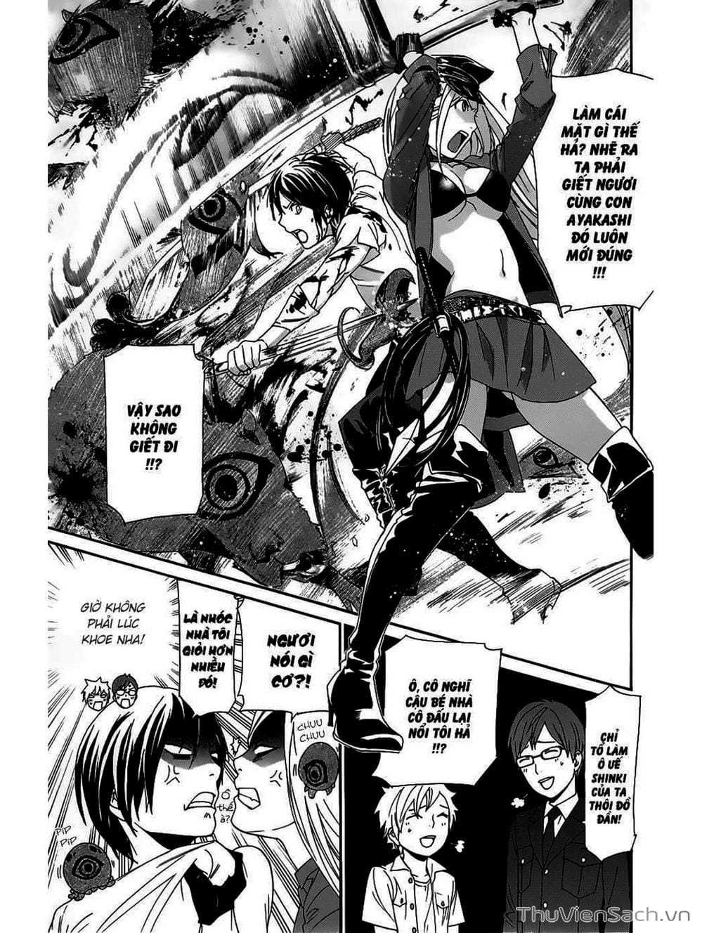 Truyện Tranh Vị Thần Lang Thang - Noragami trang 5