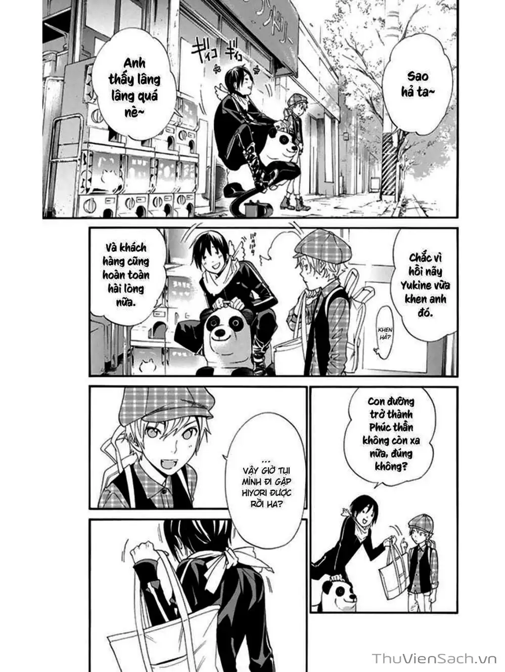 Truyện Tranh Vị Thần Lang Thang - Noragami trang 5