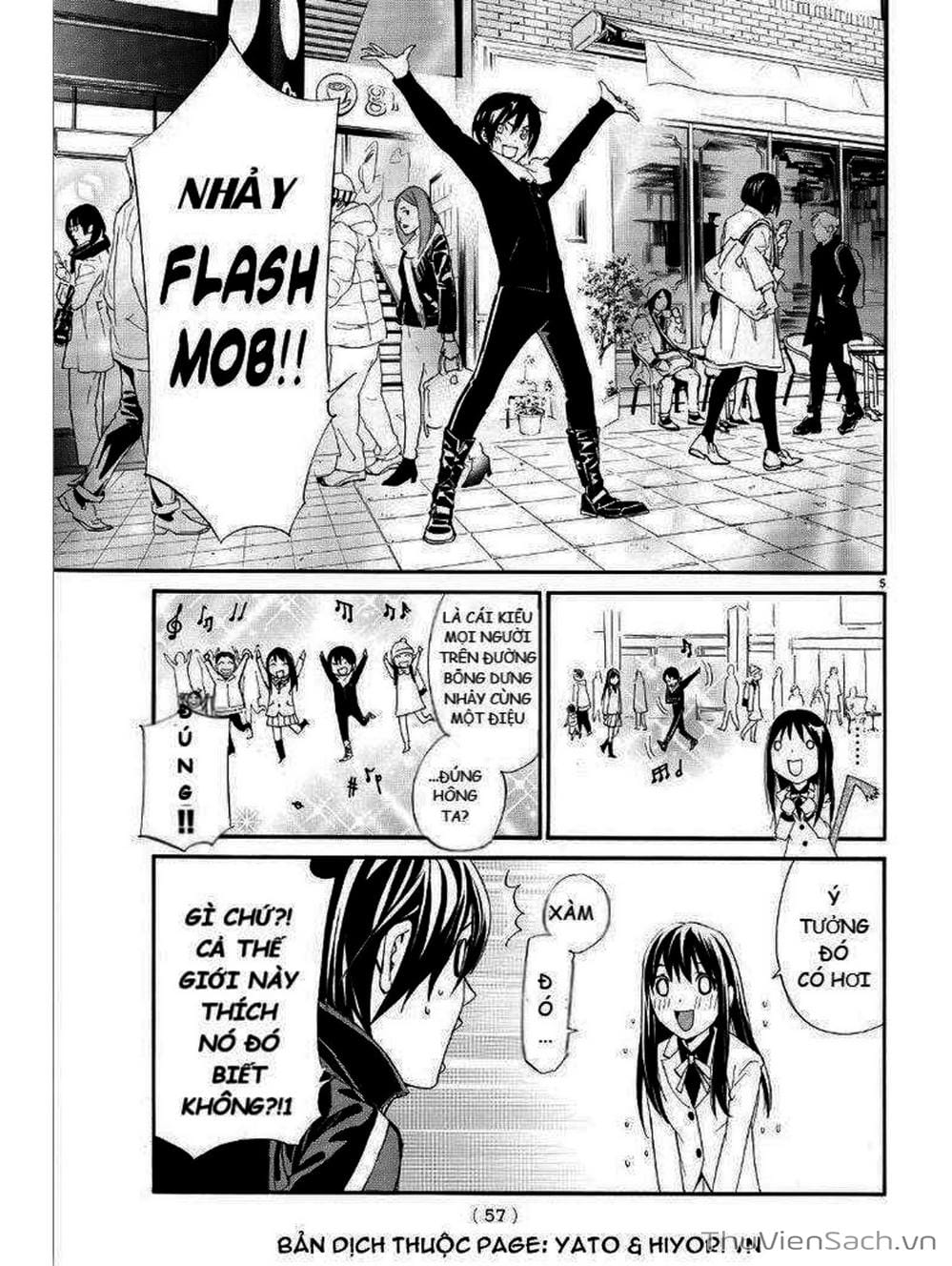 Truyện Tranh Vị Thần Lang Thang - Noragami trang 5