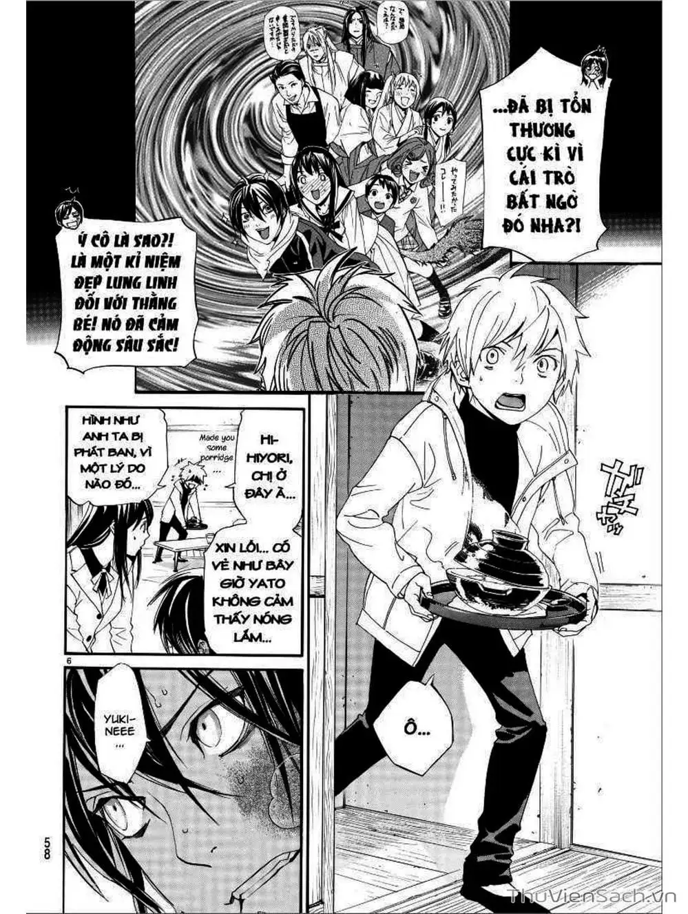 Truyện Tranh Vị Thần Lang Thang - Noragami trang 5
