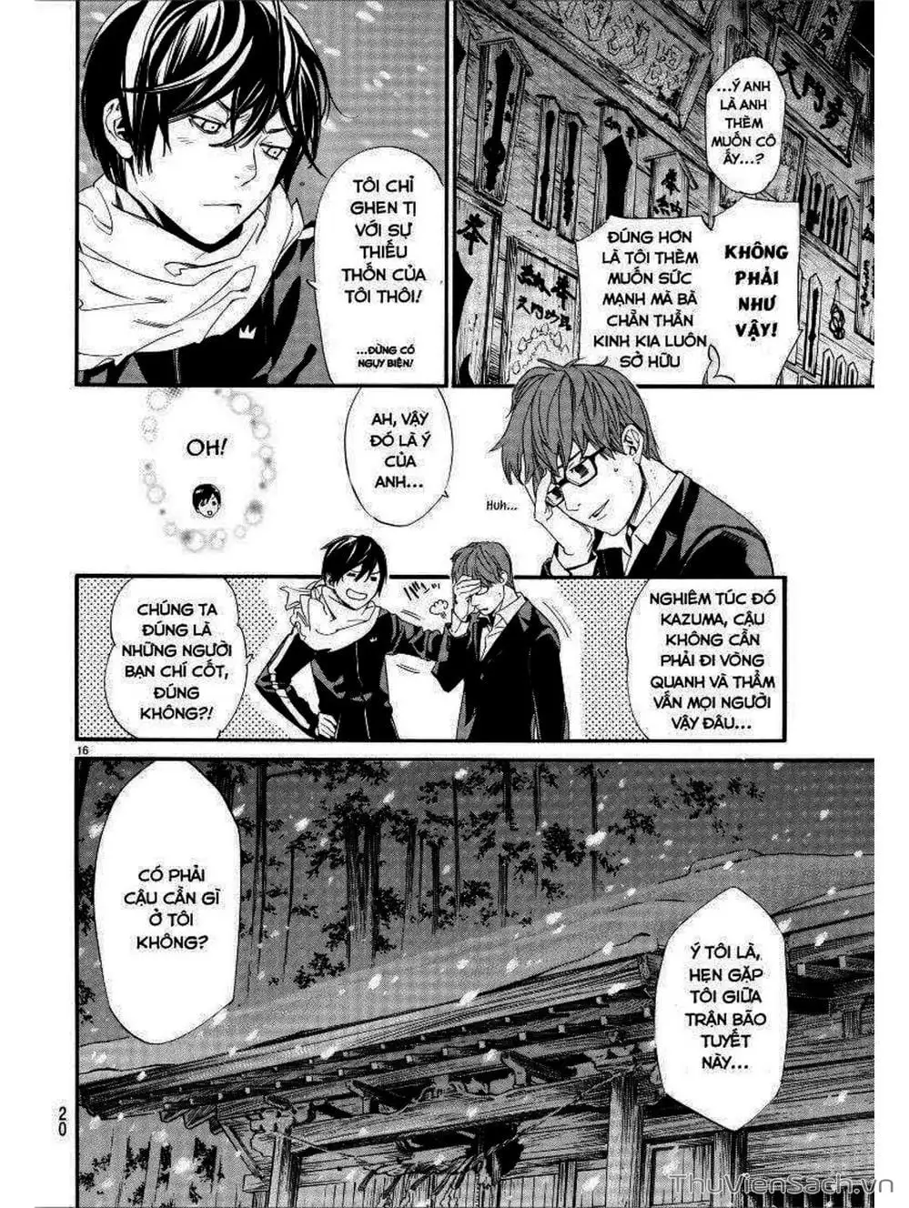 Truyện Tranh Vị Thần Lang Thang - Noragami trang 5