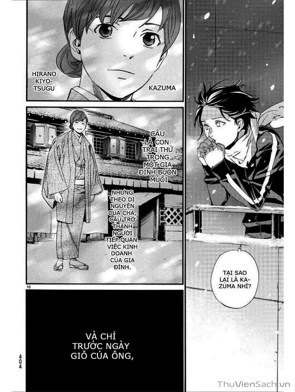 Truyện Tranh Vị Thần Lang Thang - Noragami trang 3411