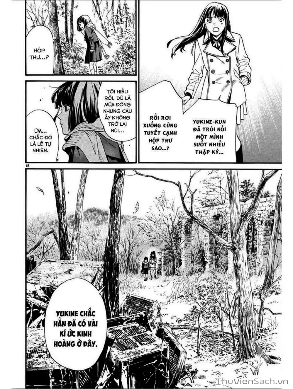 Truyện Tranh Vị Thần Lang Thang - Noragami trang 5