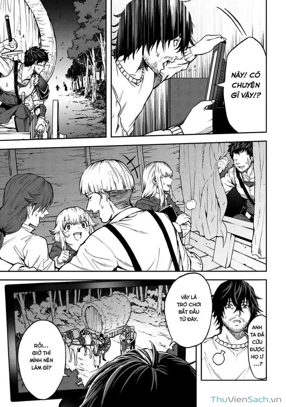 Truyện Tranh Npc Của Trò Chơi Xây Dựng Làng Là Người Thật trang 4