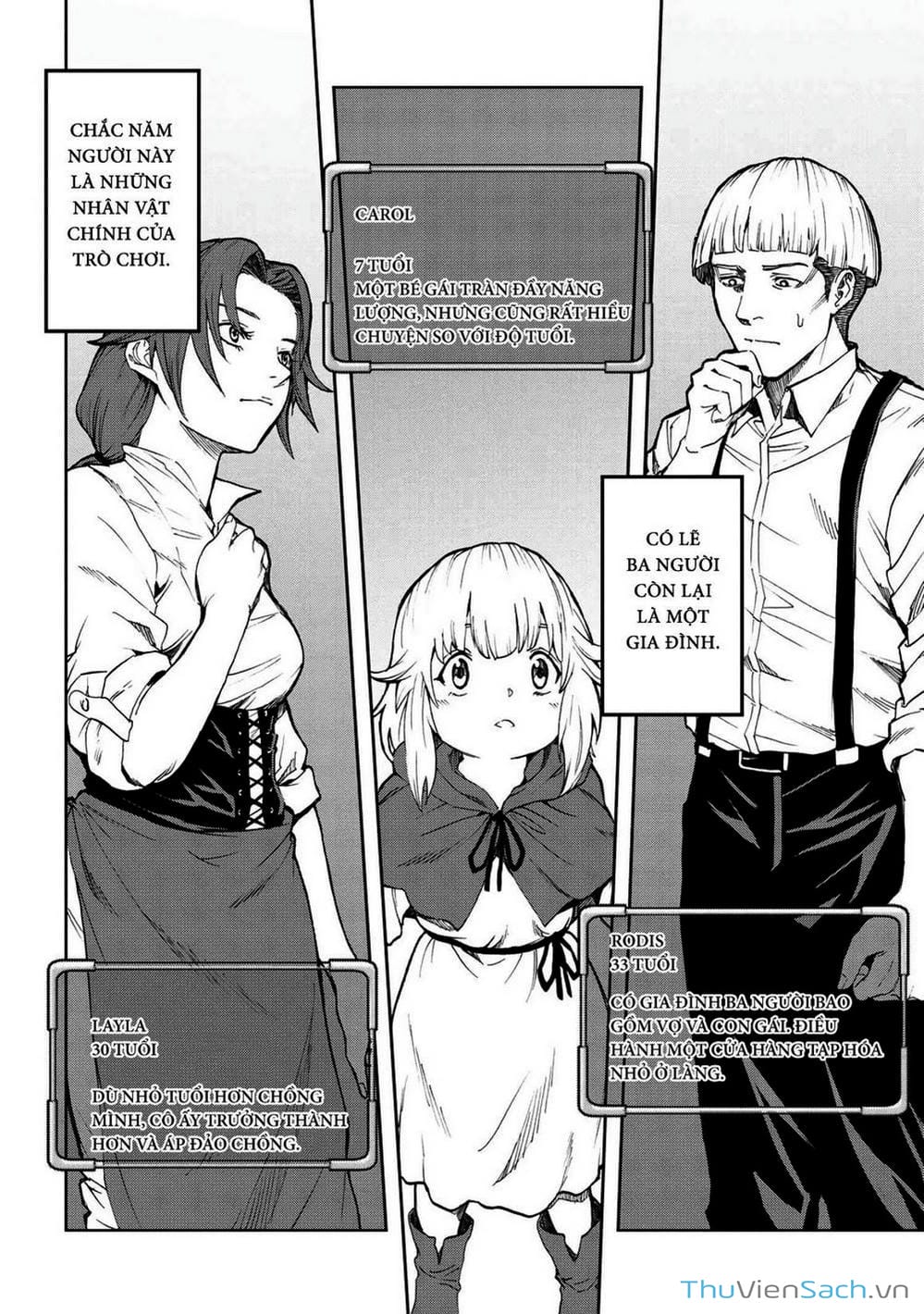 Truyện Tranh Npc Của Trò Chơi Xây Dựng Làng Là Người Thật trang 4