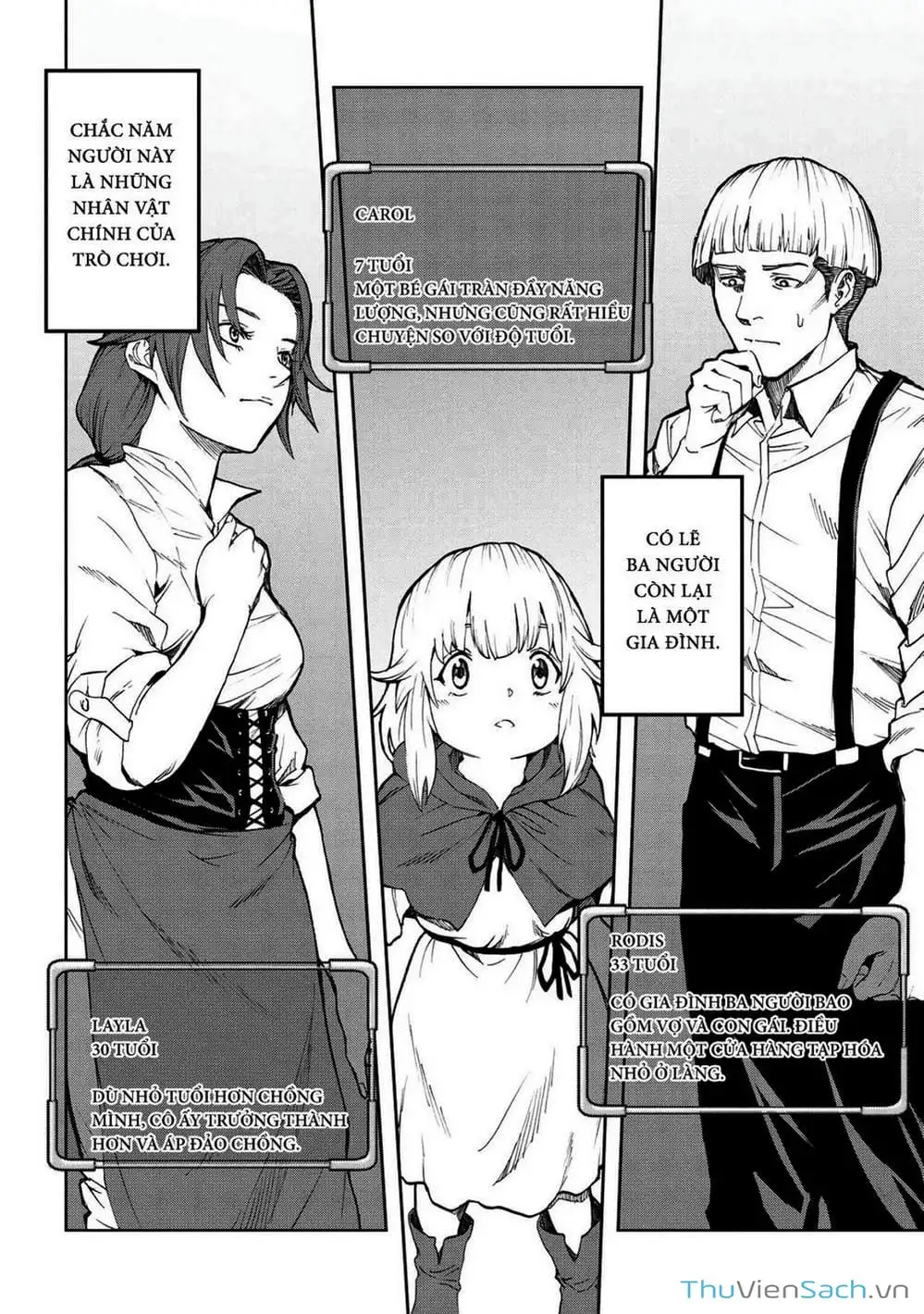 Truyện Tranh Npc Của Trò Chơi Xây Dựng Làng Là Người Thật trang 4