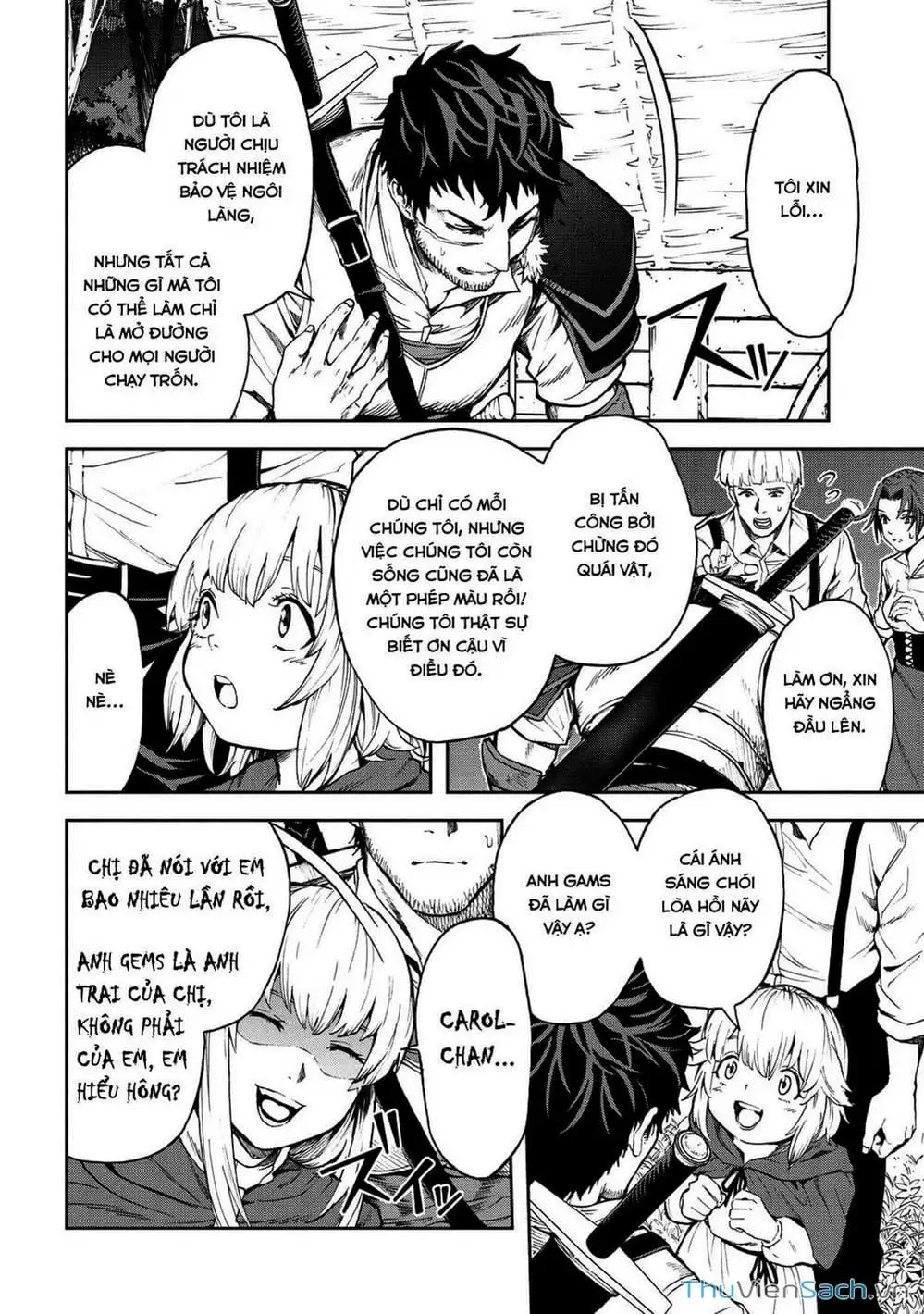 Truyện Tranh Npc Của Trò Chơi Xây Dựng Làng Là Người Thật trang 4