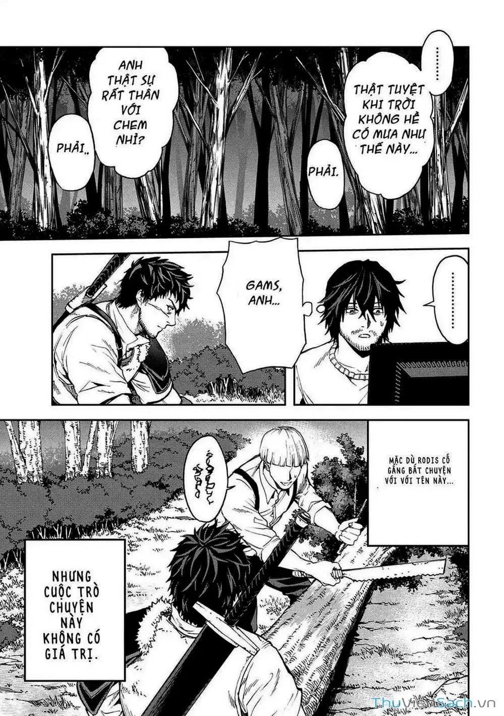 Truyện Tranh Npc Của Trò Chơi Xây Dựng Làng Là Người Thật trang 4