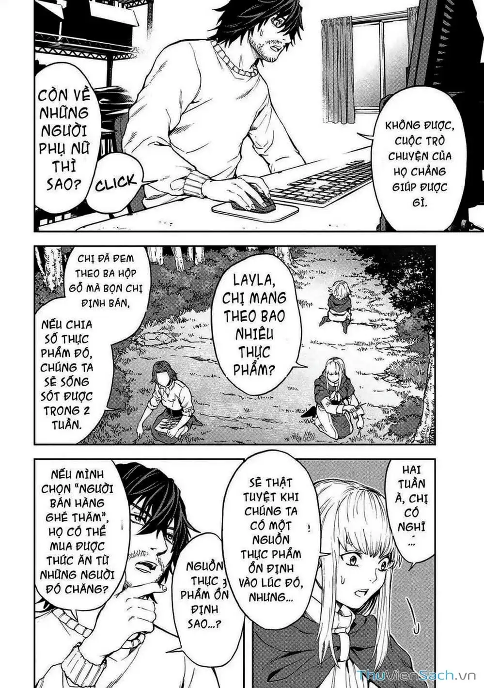 Truyện Tranh Npc Của Trò Chơi Xây Dựng Làng Là Người Thật trang 4