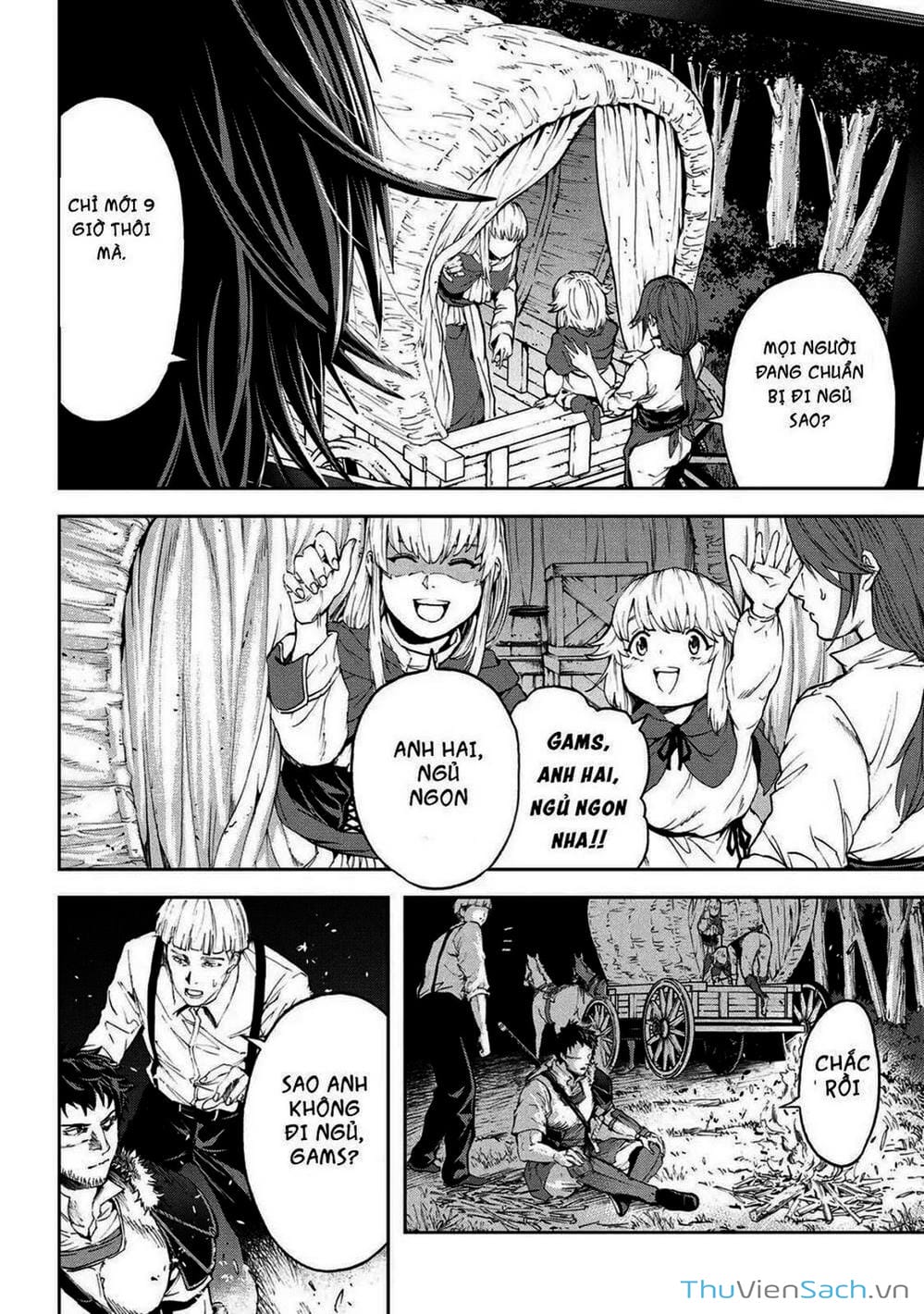 Truyện Tranh Npc Của Trò Chơi Xây Dựng Làng Là Người Thật trang 4