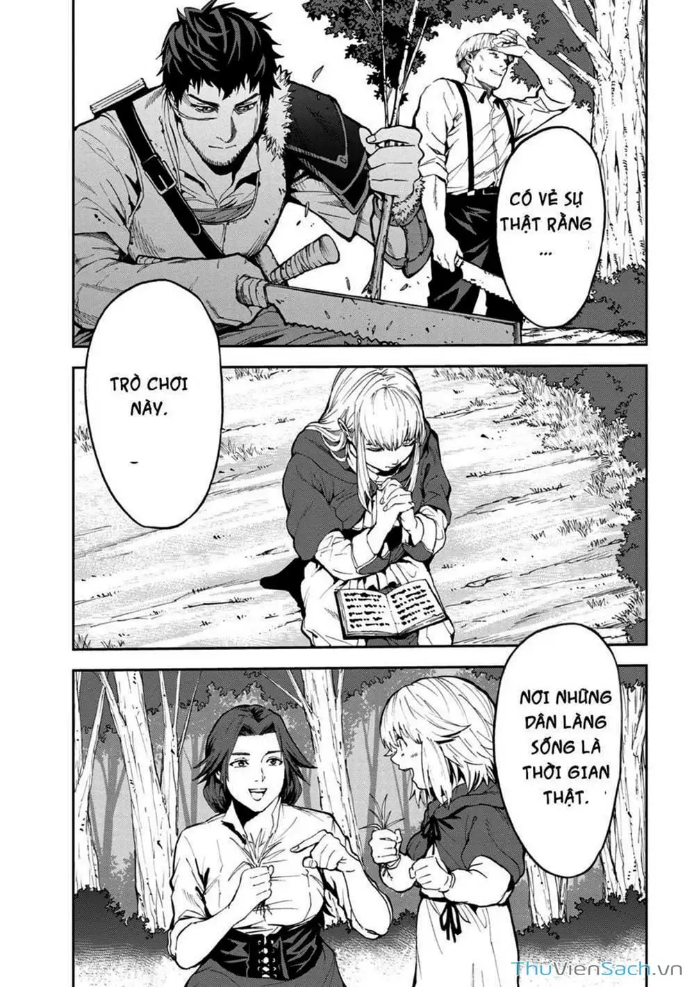 Truyện Tranh Npc Của Trò Chơi Xây Dựng Làng Là Người Thật trang 4