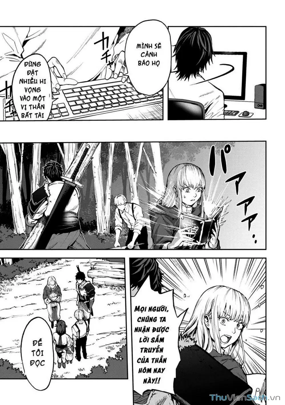 Truyện Tranh Npc Của Trò Chơi Xây Dựng Làng Là Người Thật trang 4