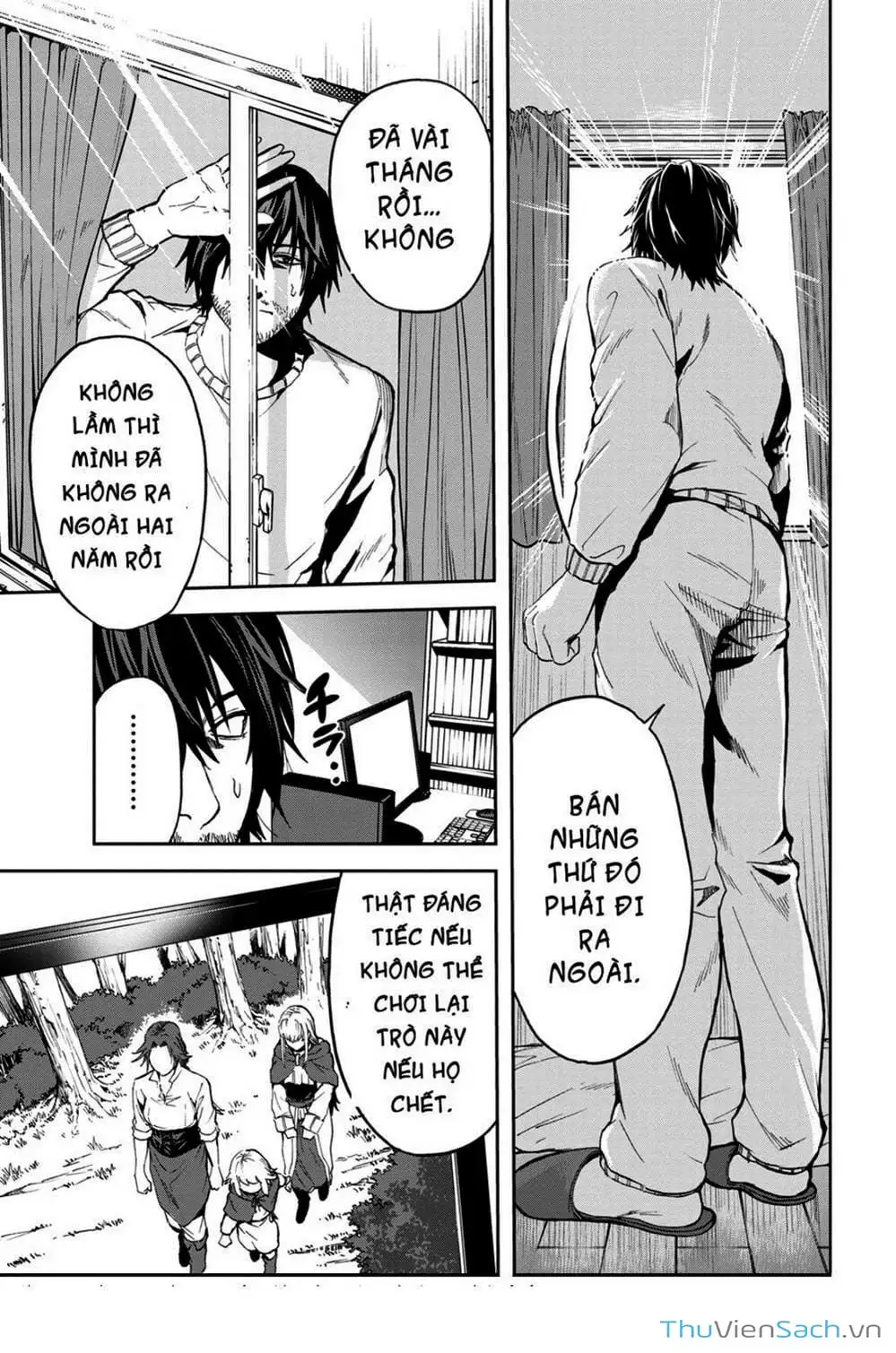 Truyện Tranh Npc Của Trò Chơi Xây Dựng Làng Là Người Thật trang 4