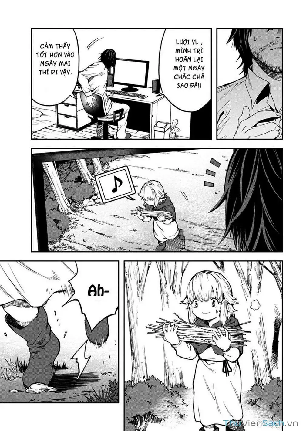 Truyện Tranh Npc Của Trò Chơi Xây Dựng Làng Là Người Thật trang 4