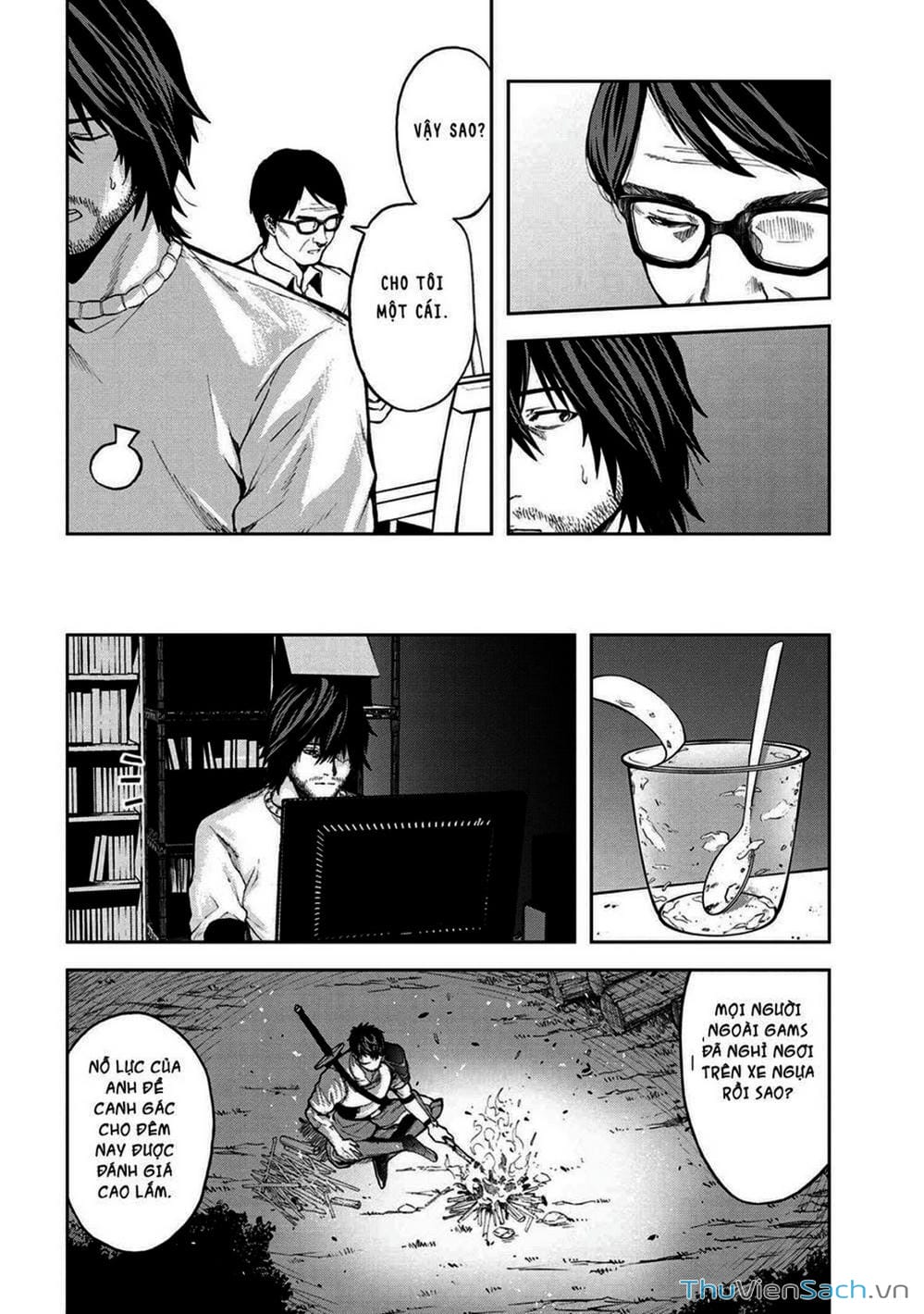 Truyện Tranh Npc Của Trò Chơi Xây Dựng Làng Là Người Thật trang 4