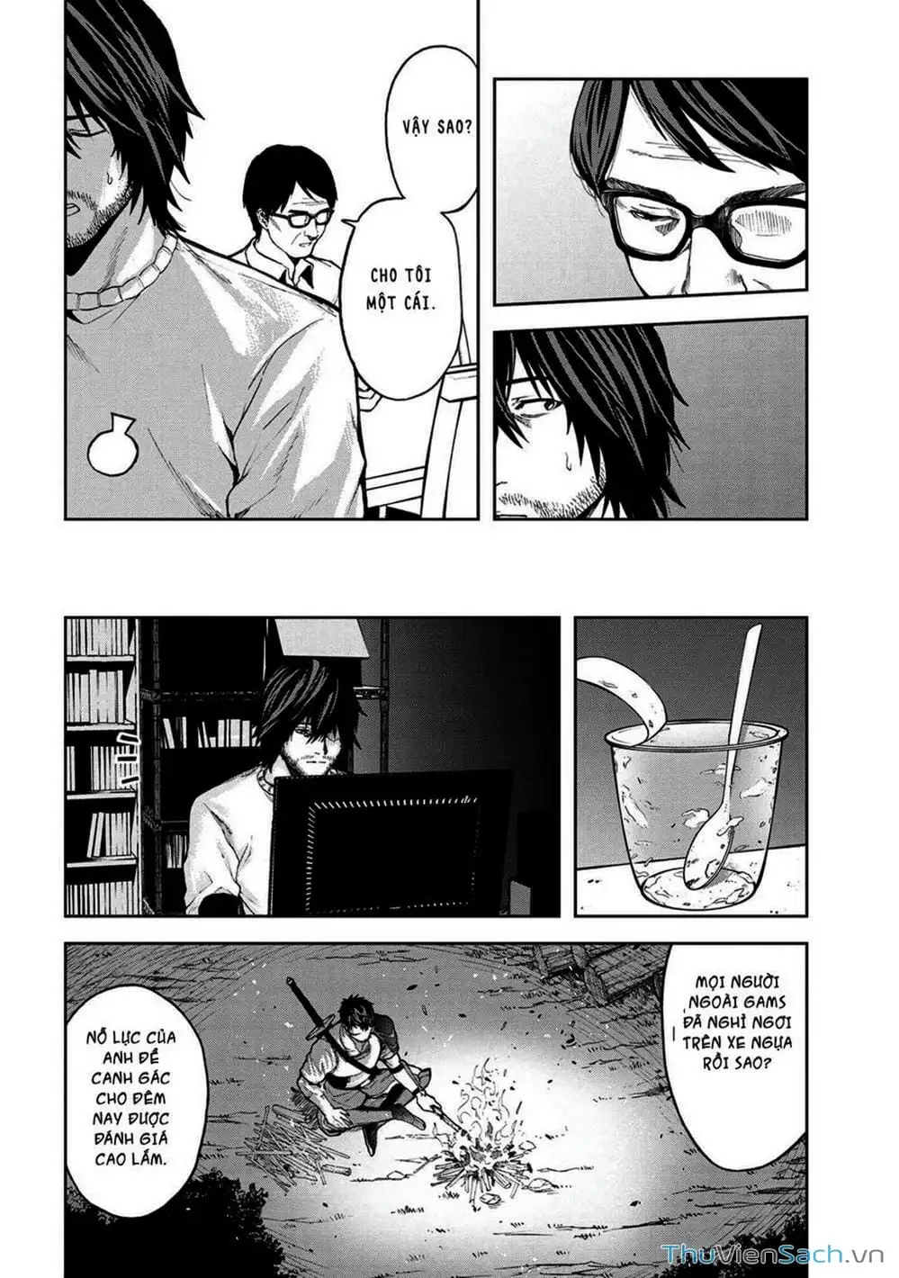 Truyện Tranh Npc Của Trò Chơi Xây Dựng Làng Là Người Thật trang 4