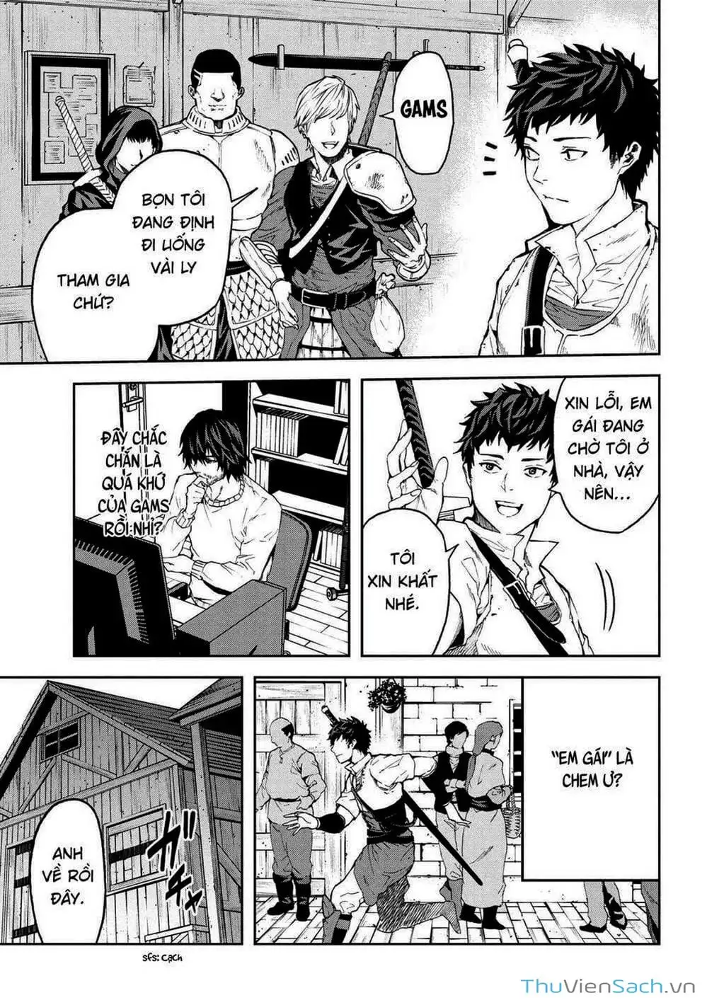 Truyện Tranh Npc Của Trò Chơi Xây Dựng Làng Là Người Thật trang 4