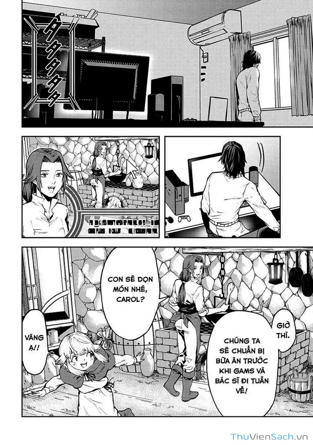 Truyện Tranh Npc Của Trò Chơi Xây Dựng Làng Là Người Thật trang 4