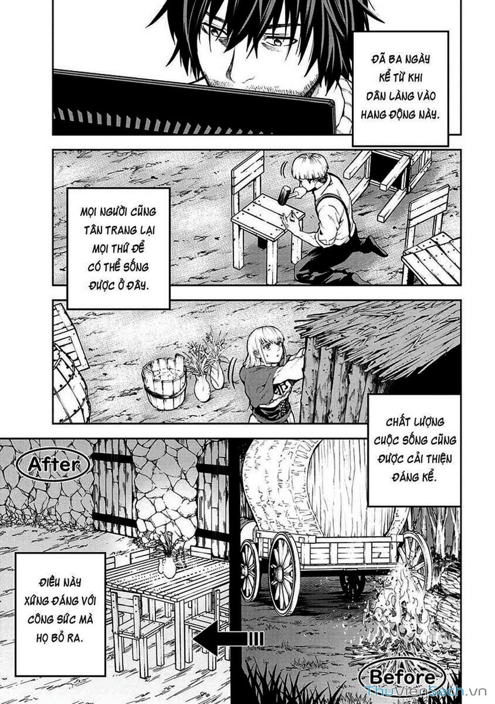 Truyện Tranh Npc Của Trò Chơi Xây Dựng Làng Là Người Thật trang 4