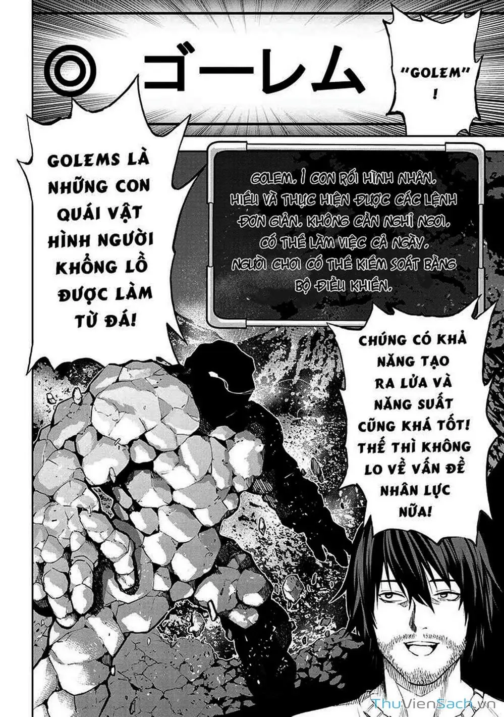 Truyện Tranh Npc Của Trò Chơi Xây Dựng Làng Là Người Thật trang 4