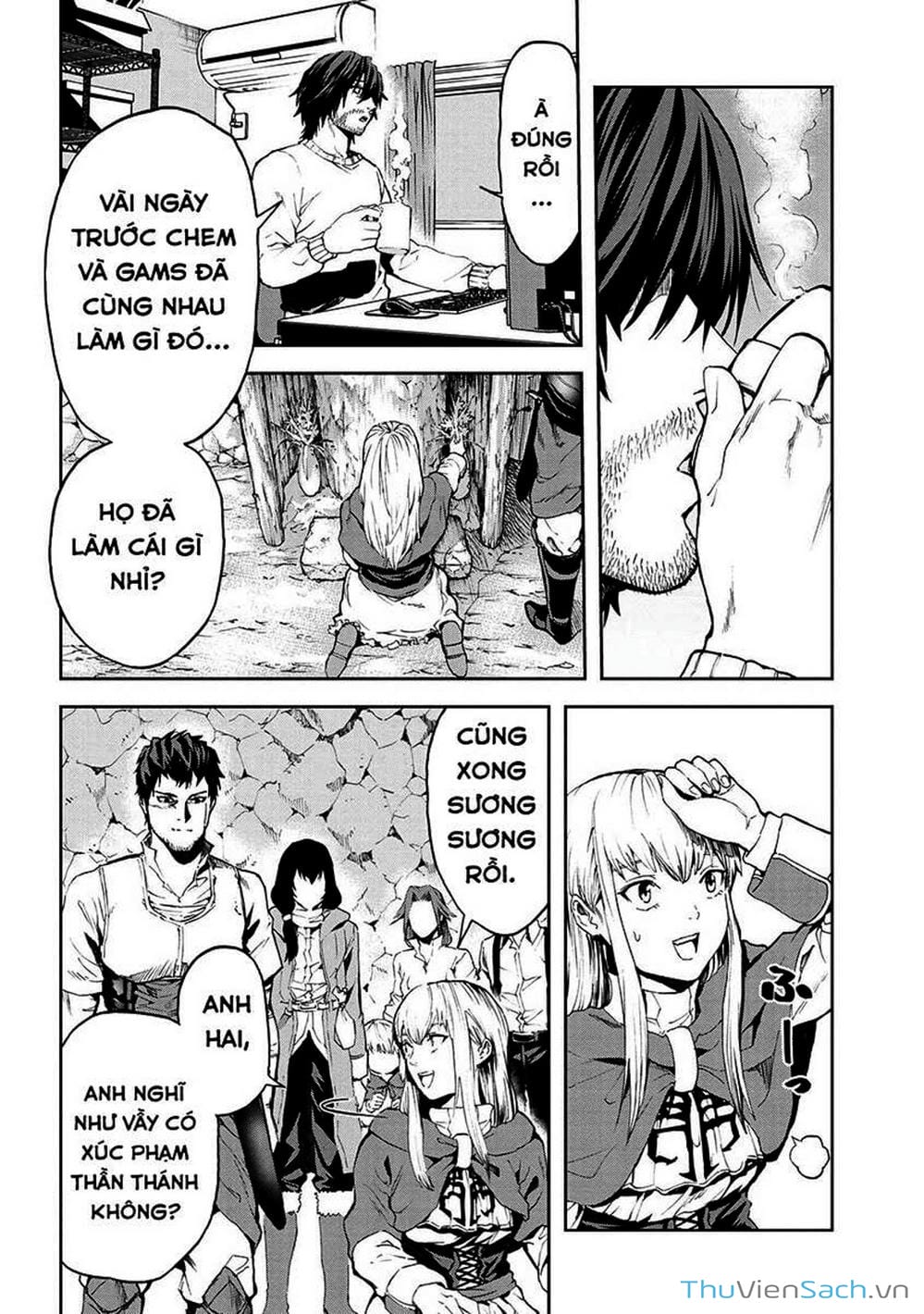 Truyện Tranh Npc Của Trò Chơi Xây Dựng Làng Là Người Thật trang 4