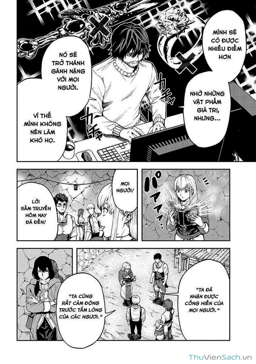 Truyện Tranh Npc Của Trò Chơi Xây Dựng Làng Là Người Thật trang 4