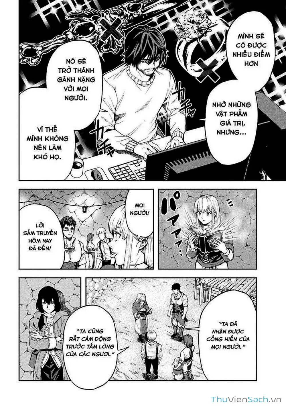 Truyện Tranh Npc Của Trò Chơi Xây Dựng Làng Là Người Thật trang 4