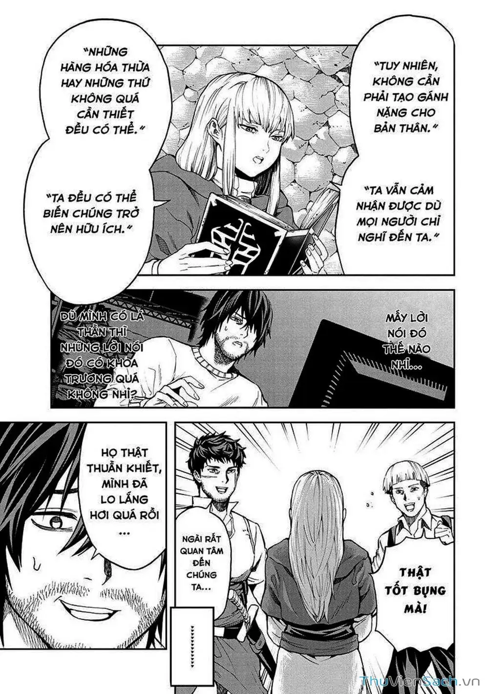 Truyện Tranh Npc Của Trò Chơi Xây Dựng Làng Là Người Thật trang 4