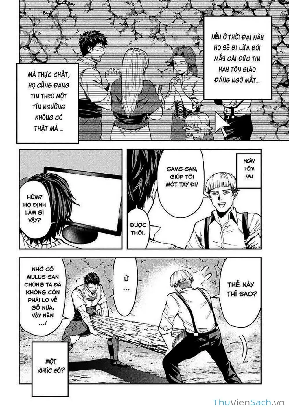 Truyện Tranh Npc Của Trò Chơi Xây Dựng Làng Là Người Thật trang 4