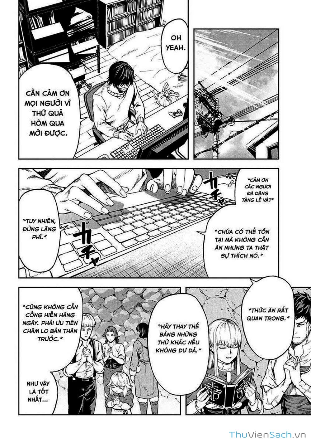 Truyện Tranh Npc Của Trò Chơi Xây Dựng Làng Là Người Thật trang 4